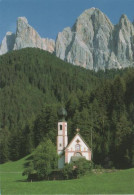 1211 - Italien - Kirche In Den Dolomiten - Ca. 1995 - Autres & Non Classés