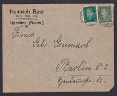 Besetzung Deutsches Reich Ganzsachenausschnitt GAA Ebert M. Gleicher ZuF Reklame - Lettres & Documents