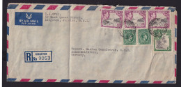 Flugpost Jamaika Jamaica R Brief MIF Destination Kingston Nach Köln Dellbrück - Jamaique (1962-...)