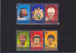 GIBRALTAR 1979 Année Internationale De L'enfant Yvert 397-402, Michel 395-400 NEUF** MNH Cote 3,60 Euros - Gibraltar