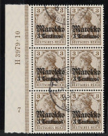 Deutsche Auslandspost Marokko, 1911, 46 HAN U, Gestempelt - Turkey (offices)