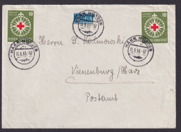 Bund Brief MEF 164 Dunant Rotes Kreuz Hann. Münden Vienenburg Goslar Harz - Covers & Documents