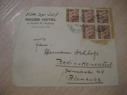 PINHAL NOVO 1938 To Berlin Germany Cancel Maude Hotel Damaged Cover PORTUGAL - Brieven En Documenten