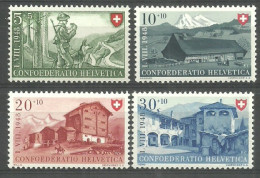 Switzerland 1948 Mi 508-511 MNH  (ZE1 SWT508-511) - Sonstige