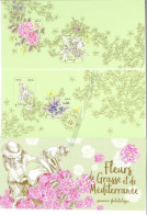 BLOC SOUVENIR  168 A - 168 B - Série Nature - Fleurs De Grasse - 2 Feuillet De 2 Timbres Dans  Carton - Sous Blister - Souvenir Blocks & Sheetlets