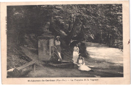 FR66 SAINT LAURENT DE CERDANS - Billes - La Fontaine De La Négresse - Animée - Belle - Autres & Non Classés