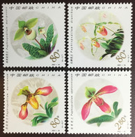 China 2001 Orchids Flowers MNH - Orchids