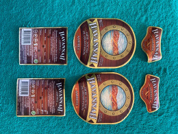 Pair Of 2 Beer Labels - Havannah - New-Caledonia - Bière