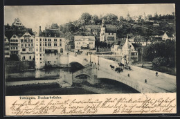 AK Tübingen, Neckarbrücke, Von Oben Gesehen  - Tuebingen