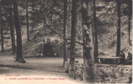 FR66 SAINT LAURENT DE CERDANS - Couderc 4 - Fontaine Palégry - Animée - Belle - Autres & Non Classés