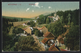 AK Schierke I. H., Ortsansicht Mit Kirchberg  - Schierke