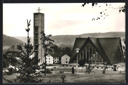 AK Tauberbischofsheim, Blick Auf Die St. Bonifatiuskirche  - Tauberbischofsheim