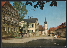 AK Gersfeld /Rhön, Marktplatz Mit Gasthof Zur Krone  - Rhön