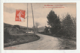 CP 58 LAC DES SETTONS Le Tramway Et La Route De Saulieu - Autres & Non Classés