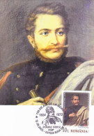 AVRAM IANCU, 1848 TRANSYLVANIAN REVOLUTION, MAXIMUM CARD, 2022, ROMANIA - Maximum Cards & Covers