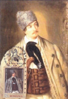 AVRAM IANCU, 1848 TRANSYLVANIAN REVOLUTION, MAXIMUM CARD, 2022, ROMANIA - Cartes-maximum (CM)