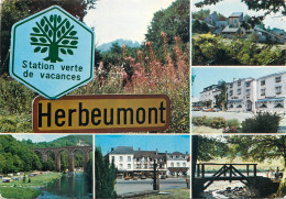 Postcard Belgium Herbeumont City Sign - Herbeumont