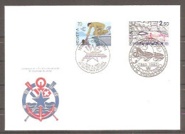 FRANCE - Enveloppe Premier Jour : Cent. Société Internationale Sauvetage Lac Léman.Y&T N°2373. CàD 15-6-1985.TB. - Used Stamps