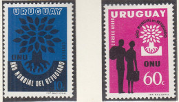 URUGUAY  887-888, Postfrisch **, Weltflüchtlingsjahr, 1960 - Uruguay