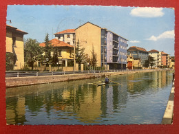 Cartolina - Corsico ( Milano ) - Il Naviglio - 1972 - Milano (Milan)