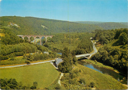 Postcard Belgium Herbeumont Sur Semois Bridge - Herbeumont