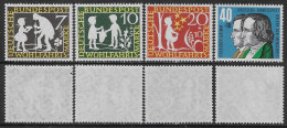 Germania Germany 1959 BRD Charity - Fairytales  Mi N.322-325 Complete Set MNH ** - Unused Stamps