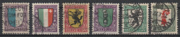 Schweiz: Posten Mit 6 Div. Versch. Marken Pro Juventute Aus 1922-1925, In Gestempelter Erhaltung. - Lots & Kiloware (mixtures) - Max. 999 Stamps
