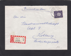 EINGESCHRIEBENER BRIEF AUS DIEBLICH NACH KOBLENZ,1961. - Lettres & Documents