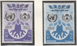 LIBYEN  86-87, Postfrisch **, Weltflüchtlingsjahr, 1960 - Libië