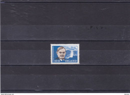 ISLANDE 1965 BENDIKTSSON, Poète  Yvert 352, Michel 397 NEUF** MNH Cote 4,75 Euros - Unused Stamps