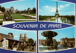 PARIS - Place Du Carrousel - Tour Eiffel - Notre-Dame - Place De La Concorde - Andere & Zonder Classificatie