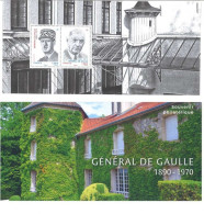 BLOC SOUVENIR  171- 130° Anniversaire Naissance De De Gaulle   - Feuille Dans  Carton - Souvenir Blocks