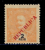 ! ! Portuguese India - 1914 D. Carlos Local Republica 2 R - Af. 273 - NGAI (ns169) - Portuguese India