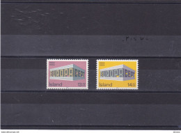 ISLANDE 1969 EUROPA  Yvert 383-384, Michel 428-429 NEUF** MNH Cote 5 Euros - Neufs