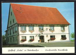 AK Steinhausen /Schussenried, Gasthof Linde A. Heinzelmann  - Bad Schussenried