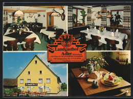 AK Heiligenberg-Röhrenbach / Baden, Landgasthof Adler G. Keller  - Baden-Baden