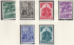 VATIKAN  338-343, Postfrisch **,Weltflüchtlingsjahr, 1960 - Unused Stamps