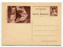 CARTE ENTIER POSTAL ILLUSTRÉ - Roi Michel 6 Lei , Le Couvent De La Grotte De Ialomitza - Postal Stationery