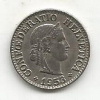 SWITZERLAND 10 RAPPEN 1953 B - 10 Centimes / Rappen