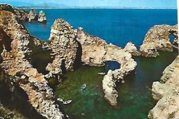 Portugal & Marcofilia, Lagos, Ponta Da Piedade, Falésia, Portimão A Lisboa 1974 (1535) - Faro