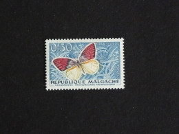 MADAGASCAR YT 341 * MH - COLOTIS ZOE PAPILLON BUTTERFLY - Madagascar (1960-...)