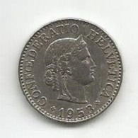 SWITZERLAND 10 RAPPEN 1958 B - 10 Rappen