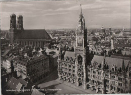 80311 - München - Rathaus Mit Frauenkirche - Ca. 1965 - Muenchen