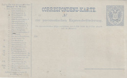 ÖSTERREICH - 1890, Rohrpost Ganzsache RP9a II - Postkarten