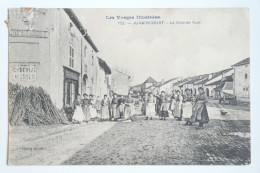 Cpa 1908 Les Vosges Illustrées JUVAINCOURT La Grande Rue - MAY13 - Autres & Non Classés