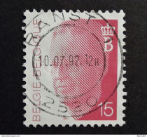 Belgie Belgique - 1992 - OPB/COB N° 2450 ( 1 Value ) Koning Boudewijn Type Olyff  - Obl. Ranst - Gebruikt