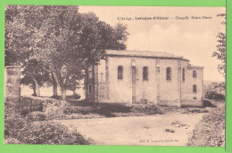 ARIEGE / LAROQUE-D'OLMES / CHAPELLE NOTRE DAME ... / Carte écrite En 1937 - Andere & Zonder Classificatie