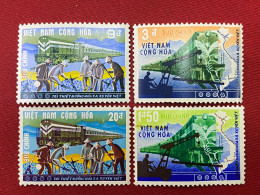 Stamps Vietnam South (Réét Du Transvietnamien - 15/12/1968) -GOOD Stamps- 1 Set/4pcs - Viêt-Nam