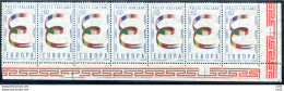 Europa '57 Lire 60 Varietà Stampa Dell'azzurro Più Chiara Del Normale - Errors And Curiosities