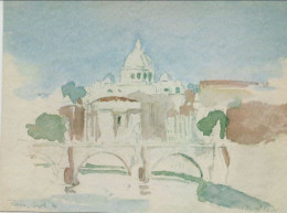 9000256 - Rom - Roma - Italien - Aquarell Von Marcel Keller - Sonstige & Ohne Zuordnung